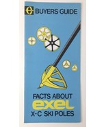 Facts About Exel X-C Ski Poles Buyers Guide BROCHURE 1978 Finland Racing... - £15.90 GBP