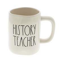 Rae Dunn by Magenta HISTORY TEACHER Ceramic LL Coffee Mug - £38.78 GBP