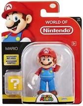 Jakks Pacific World of Nintendo Mario 4&quot; Action Figure - $475.17 MXN