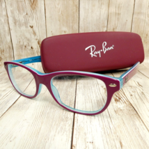 Ray Ban Kids Purple Aqua Blue Eyeglasses FRAMES w/ Case - RB1555 3763 48-16-130 - £29.99 GBP