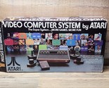 1977 SUNNYVALE Atari 2600 + BOX, Controllers, Paddles,  Wheels  READ DES... - $199.97