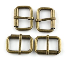 Single Prong Roller Buckle 12Pcs Bronze Metal Roller Buckle For Belts Ba... - £11.79 GBP