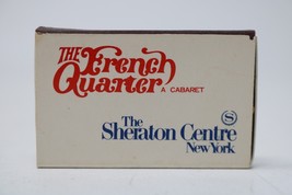 Sheraton Center The French Quarter-Lion&#39;s Share Dining New York City Matchbook - £7.00 GBP