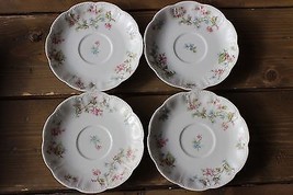 4 Vintage Haviland Limoges France Tea Plates - $38.41