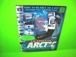 ULTIMATE ARTIC THUNDER 2000 Original Video Arcade Game Flyer Sled Racing - $16.19