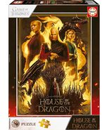 NEW Educa Jigsaw Puzzle 1000 Pieces Adults 19574 House Of The Dragon - $44.57 CAD