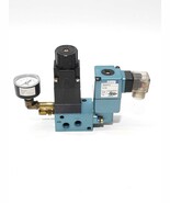Mac 252B-501JC Solenoid Valve 24VDC 6W w/Pressure Regulator150Psi Max  - $98.25