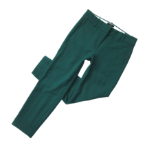 NWT J.Crew Slim Crop Cameron in Dark Spruce Green Four Season Stretch Pants 4P - £48.26 GBP