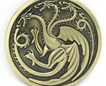 Gold Dragons Belt Buckle Metal BU96 - £8.78 GBP