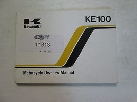 1997 Kawasaki KE100 Motorcycle Owner&#39;s Operators owner Manual Kawasaki 9... - £43.46 GBP