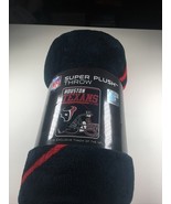  Houston Texans NFL Soft Micro Rasche Large Throw Blanket 46&quot; X 60&quot; - €16,32 EUR