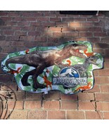 Jurassic World Park Beach Bath Dinosaur Shape T Rex Towel 57” x 33” Pre ... - $256.40 MXN