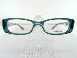 VERA WANG V 097 AQUA 49-17-135 LADIES PETITE Eyeglass Frame - $26.55