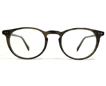 Seraphin Eyeglasses Frames WEBBER/8305 Clear Brown Horn Round 46-21-145 - $186.70