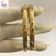 18 Kt Hallmark Real Solid Gold Handmade Slip-On Bracelet Bangles 14 - 24 Gms - £2,248.35 GBP