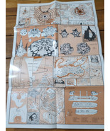 Laminated Dungeons And Dragons Tales Of The Lance Double Sided Map - €43,00 EUR