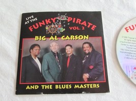 NO CASE  Big Al Carson &amp; The Blues Masters Live At The Funky Pirate CD S... - $213.80 MXN