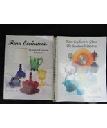 2 Vintage TIARA EXCLUSIVES GLASS Catalogues Books The Sandwich Pattern 2... - $69.99