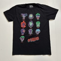 Suicide Squad  T-shirt Men Size Medium Black Short Sleeves - £7.91 GBP