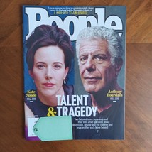 People Magazine June 25, 2018 Talent &amp; Tragedy Kate Spade, Anthony Bourdain - $11.65