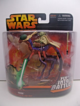 Star Wars Yoda Fly Into Battle On Can-Cell From Kashyyyk Revenge Of The Sith NIB - £11.98 GBP