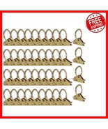 40pc Steel O-Ring Anchors with 2500lb Break Strength for Robust Cargo Ma... - $1,706.88 MXN