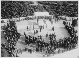 Burial Ceremony of US Unknown Soldier at Arlington - 8x10 World War I Photo - £6.92 GBP