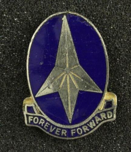 Vintage US Military Army DUI Unit Insignia Pin 197th Infantry Brigade Crest - $8.33