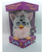 Rare Furby Leopard Pink &amp; Gray with Black Spots 1998 Electronic Model 70... - $4,240.86 MXN