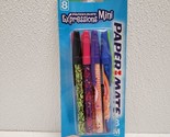 Paper Mate Expressions Mini 8 Ballpoint Cap Pens Fun Designs Assorted In... - £23.27 GBP