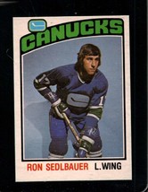 1976-77 O-PEE-CHEE #271 Ron Sedlbauer Exmt (Rc) Canucks *X100194 - £5.57 GBP