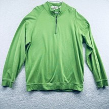 Fairway Greene Mens 1/4 Zip Pullover Size XXL Green Apple Golf Long Sleeve - £19.82 GBP