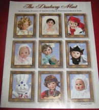 Vtg Danbury Mint Collector Porcelain Doll Catalog 1999 Summer - $6.42