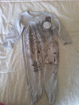 george winter scene baby girls boys babygro sleep suit age 9-12 months 7... - $5.85