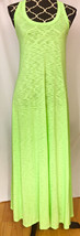 Rubber Ducky Promotions, Inc. Racerback Green Maxi Dress sz S - £12.61 GBP