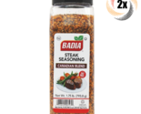 2x Pints Badia Steak Canadian Blend Seasoning | 1.75LB | Gluten Free! | ... - £24.92 GBP