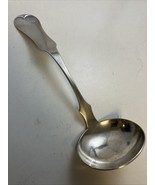 Leonard Forbes Coin Silver 7.5” Fiddleback Spoon Ladle 44g St Louis MO 1... - $119.41 CAD