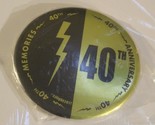 Elvis Presley Pinback Button 40th Anniversary Memories Rare J2 - $8.90