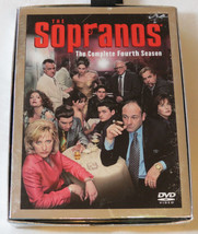 The Sopranos - The Complete Fourth Season DVD 2003 4-Disc Set Silver Foil Ed - £12.13 GBP
