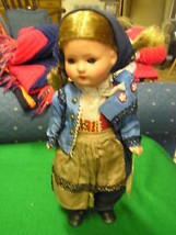 Vintage German Girl Doll.Original Costume Forchheim........Sale - £40.56 GBP