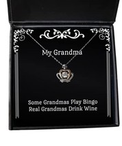 Funny Grandma Gifts, Some Grandmas Play Bingo Real Grandmas Drink Wine, Birthday - £39.12 GBP