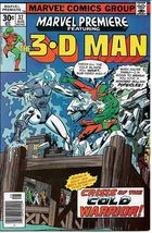 Marvel Premiere #37 (1977) *Marvel Comics / Bronze Age / Featuring The 3-D Man* - £3.99 GBP