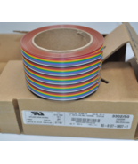 Partial Spool of 14ft - 3M Flat Cable Ribbon 3302/50 50 Conductor 28AWG ... - £39.43 GBP