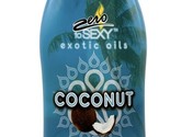 ZERO TO SEXY Exotic Oils COCONUT Dark Bronzing Tanning Lotion with Coco ... - £18.65 GBP