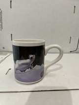 Vintage Coca Cola Coke Mug Holiday Christmas Cup 1996 Polar Bear Skiing ... - $7.69