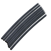 Ancor Adhesive Lined Heat Shrink Tubing (ALT) - 1/8&quot; x 12&quot; - 10-Pack - Black [30 - £12.77 GBP