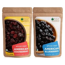 Organic &amp; Natural American Cranberries &amp; American Blueberries Exotic 2x200g - $24.36