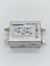 TIMONTA FSW2-65-6/0.5 SUPPRESSION FILTER 250V 6AMP  - $14.00