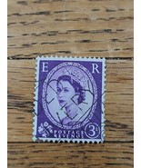 Great Britain Stamp Queen Elizabeth II 3d Used 297 - €0,85 EUR Great Britain Stamp Queen Elizabeth II 3d Used 297 - €0,85 EUR