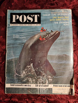 Saturday Evening Post January 4-11 1964 Inger Stevens Dolphins - £5.43 GBP